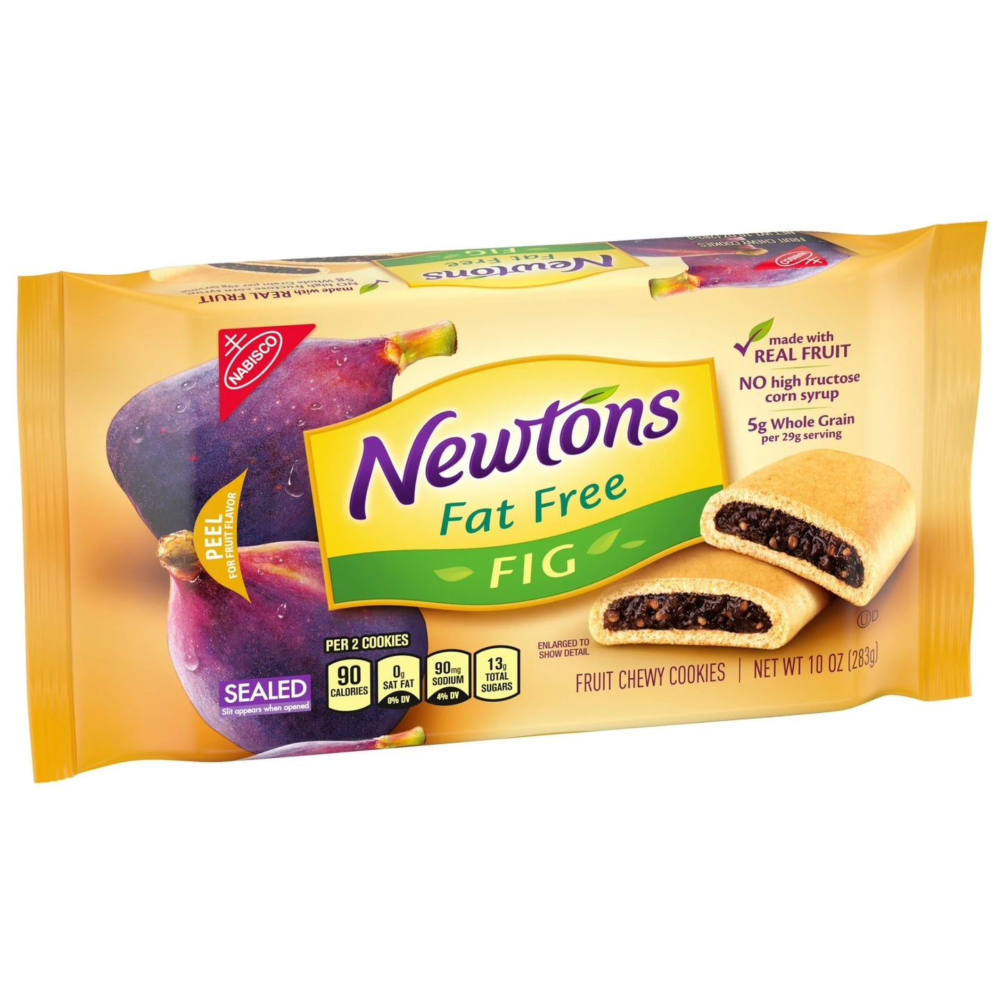 Newtons Fat Free Soft & Fruit Chewy Fig Cookies, (Fig Bars), 10 oz