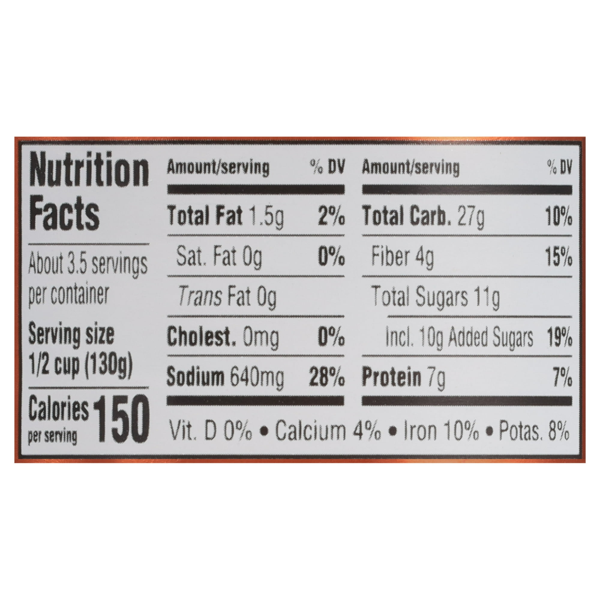 Bush's Maple and Cured Bacon Baked Beans, Canned Beans, 16 oz Can