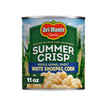 Del Monte Summer Crisp White Shoepeg Corn, Sweet Summer Crisp White Corn, 11 oz Can, Canned Vegetables