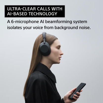 Sony WH-1000XM6 The Best Wireless Noise Canceling Bluetooth Headphones