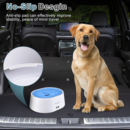2-liter Pet Drinking Basin With Splash Proof Design, Equipped With A Filter Element For Filtering Water Quality, Prohibited From Sale On Amazon US Site, Not USPS Issued
