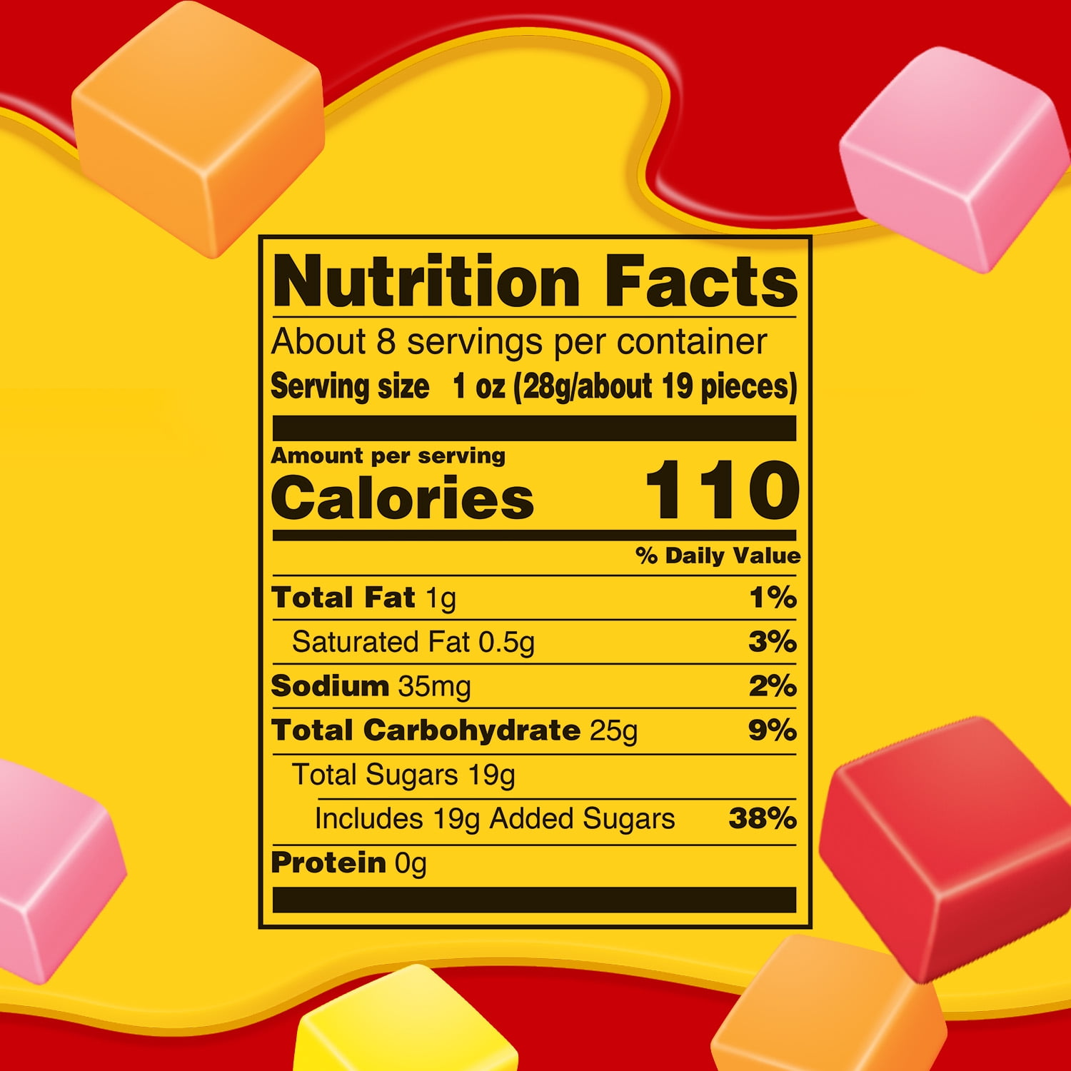 Starburst Minis Original Fruit Chews Chewy Candy, Grab N Go, 8 oz Bags